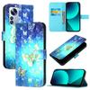 Кожаный чехол-книжка с рисунком бабочки для Xiaomi 12T 12S Pro 12X 12 11X 11i 11T 11 Ultra 10T Lite, чехол-кошелек