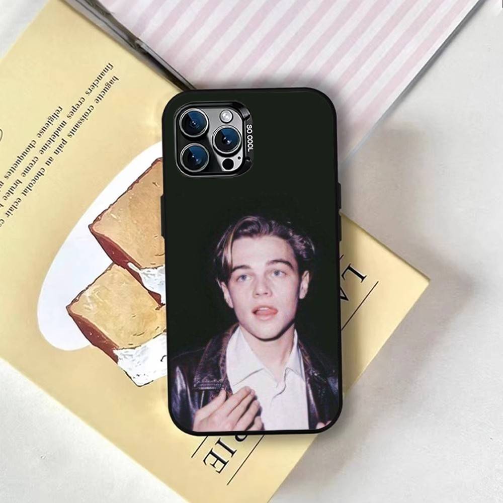 Leonardo DiCaprio Phone Case For iPhone 17,16,15,14,13,12,11 Plus,Pro Max,XS,Colorful Silver Phone case Funda Cover