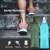 Reusable Outdoor Sports Soft Water Bag Large Capacity TPU Hydration Flask  Running Hydration Pack