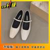 Height Increase Thick Heel Mary Jane Evening Shoes Small Leather Shoes 2025 New Spring and Autumn Fashion Temperament with Skirt Single Shoes Women's
