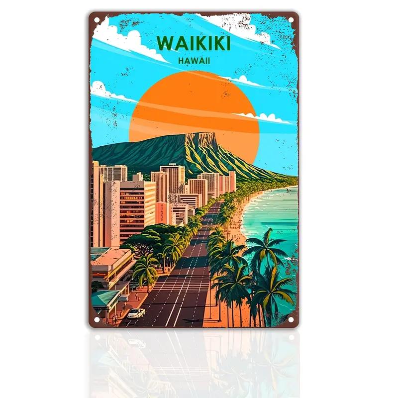 Ретро Металлическая Табличка Путешествие Вокруг Света,РИМ,ФРАНЦИЯ,МУМБАИ Винтажный Художественный Постер,Дом,Бар,Комната,паб,Отель,Кафе,Клуб Настенный Декор Подарок