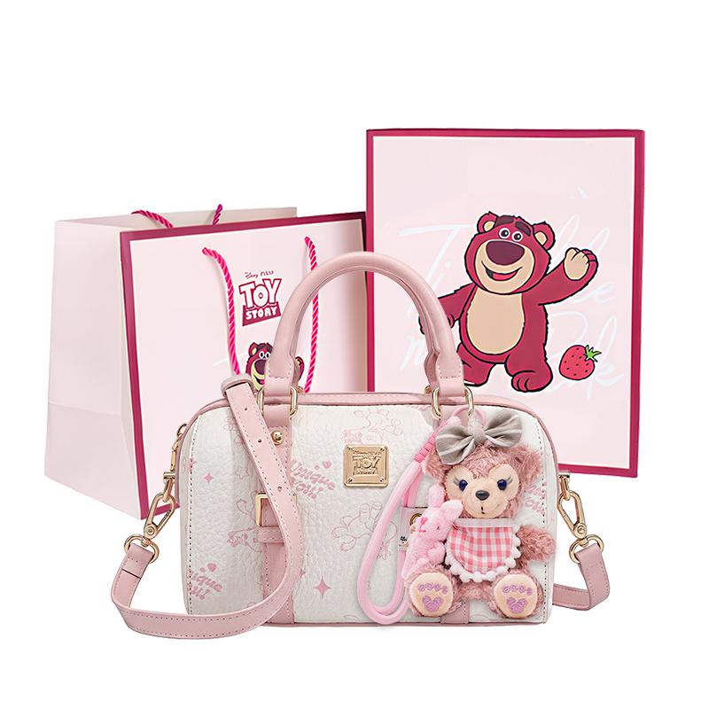 Disney Zootopia Limited Edition Nick Wilde Boston Cute Sweet Embossed High-End Versatile Student Commuter Crossbody Bag PU Fabric Tote BMK-73248