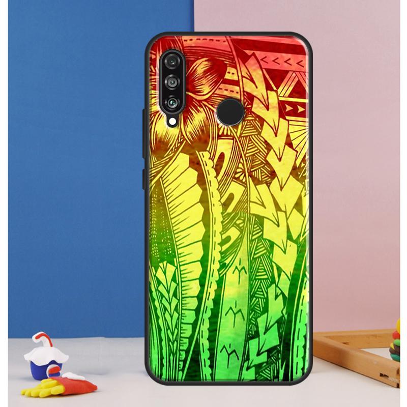 Чехол-набор «Полинезийская смесь» для Huawei Nova Y73 Y72 Y70 Y90 Y60 Y61 Y91 12s 12i 11i 8i 9 10 SE P30 P40 Lite P60 Pro