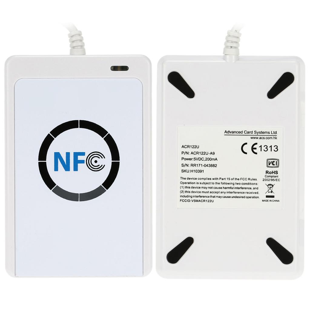 NFC ACR122U RFID Бесконтактный Смарт-Ридер и Записывающее Устройство USB + SDK + IC-Карта