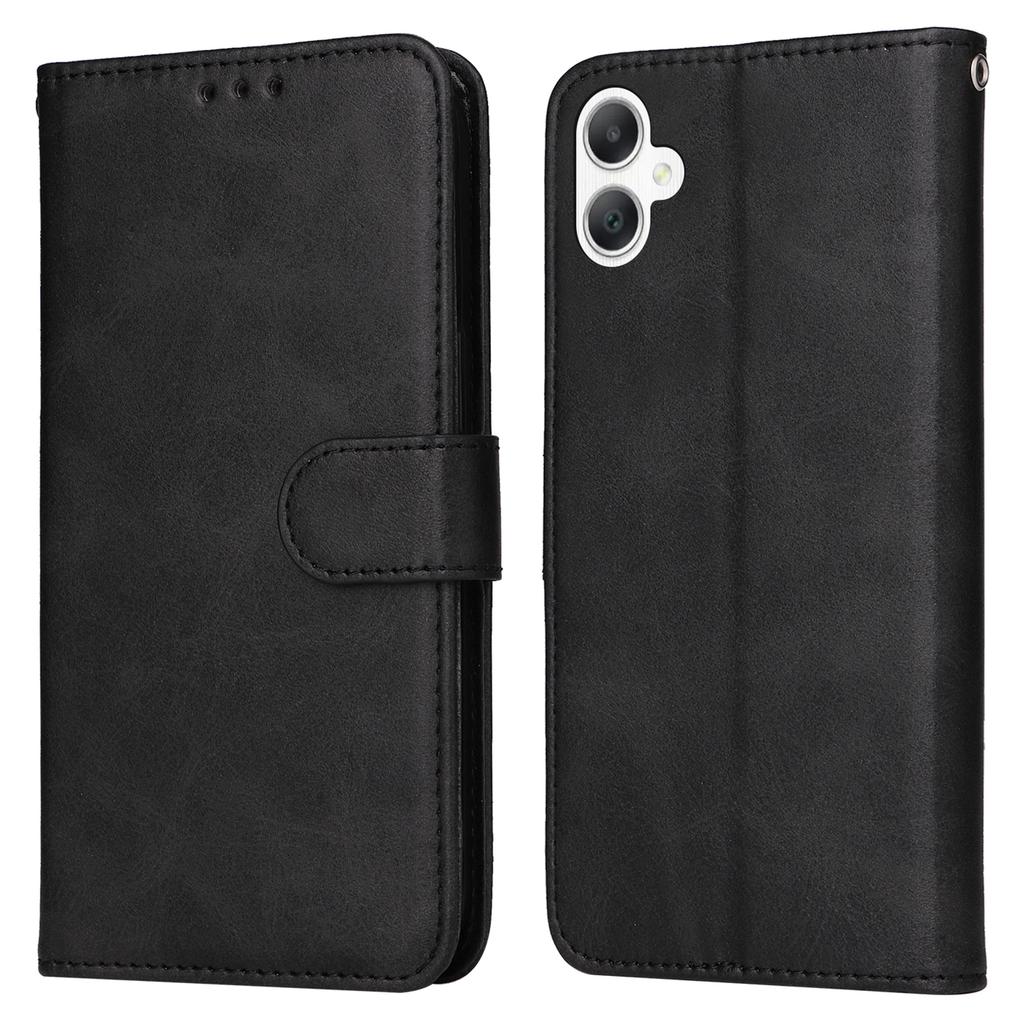 For Samsung Galaxy A06 4G Case PU Leather Phone Cover with Cash/Card Slots