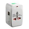 Universal Travel Adapter 1500W 2 USB Port Children Safe Multifunctional International Plug Adapter