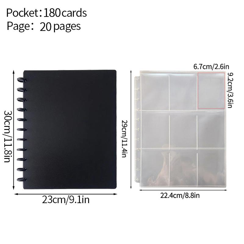 Альбом на 9 ячеек для фотокарточек K-pop, книга для коллекционирования карт, страницы для альбомов на 1030 штук, альбом для фотокарточек, K-pop стафф