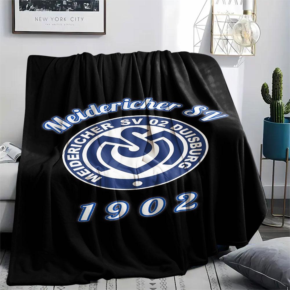 1PC MSV Duisburg Patterned Flannel Blanket Suitable For All Seasons for Home Decor Warmth and Comfort Gifts Holiday Present