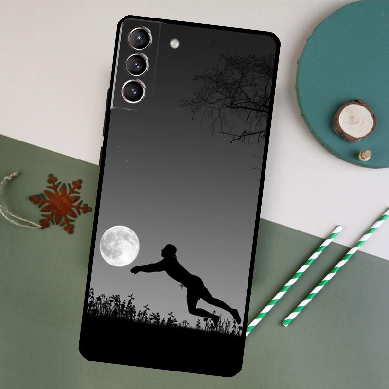Чехол для телефона с волейбольным мячом для Samsung Galaxy S25 S20 S21 S22 S23 S24 S26 Ultra S10 Plus S25 FE Задняя крышка