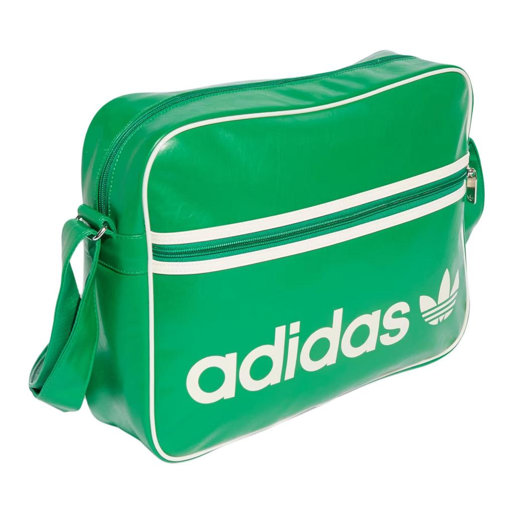 New Adidas Originals Polyurethane Crossbody Bags Unisex Green JW0924