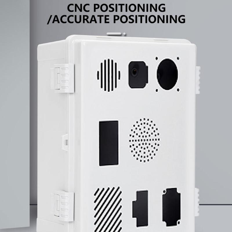 Dustproof Outdoor Electrical Box Electronic Instrument Hinge Case Waterproof Junction Box with Mounting Plate Enduring