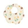 Baby Bib Baby Six-layer Gauze Saliva Towel Petal Bib Newborn Rotatable Saliva Towel Baby Bib