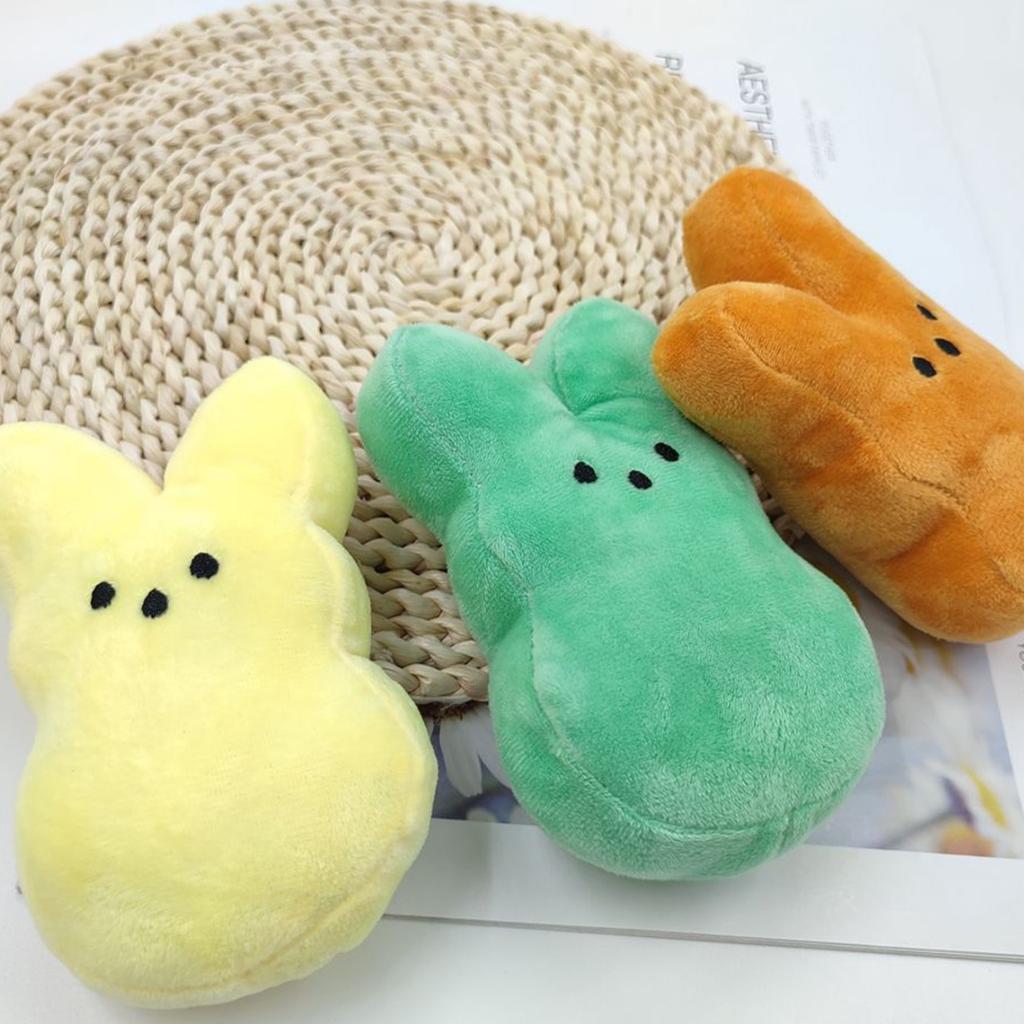 15 см Пасхальные Peeps Плюшевые Игрушки Кролик Мультяшный Кролик Мягкие Плюшевые Животные Домашний Декор Каваи Плюшевый Кролик Подарки Детям