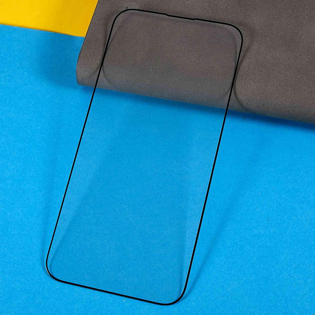 Для iPhone 16 Pro Max Закаленное стекло Пленка Полное покрытие Шелкография Полный клей Защитное стекло