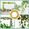 18Pcs Plant Climbing Chain Trellis Metal Rustproof Hexagonal Wall Hanging Trellis Support Kit with Hook for Indoor Outdoor Vine