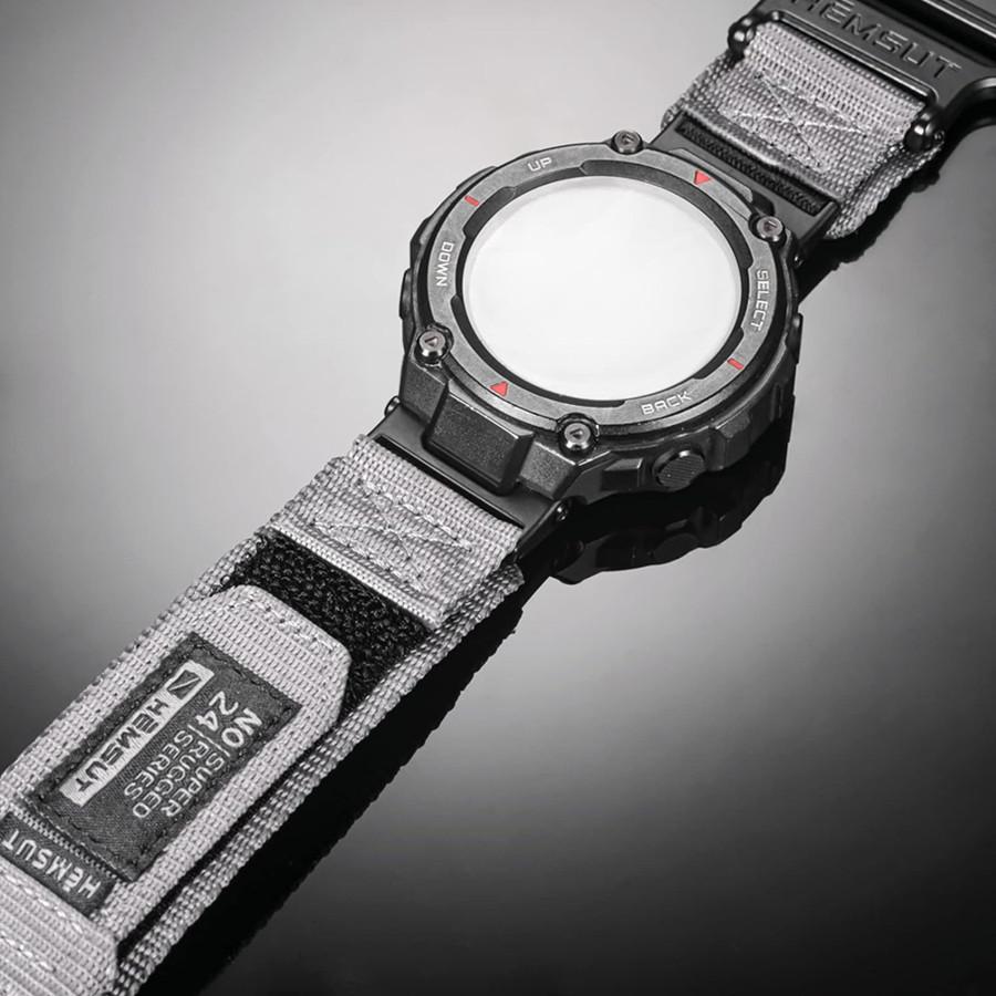 Ремешки для часов, совместимые с Huami Amazfit T-Rex/T-Rex 2/T-Rex Pro/T-Rex Ultra, прочный нейлоновый спортивный ремешок с плетеной петлей
