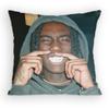 OOsamaSon Rapper Pillow Case Sofa Living Room Bedroom Headboard Backrest Cushion Square Cushion Nap Time
