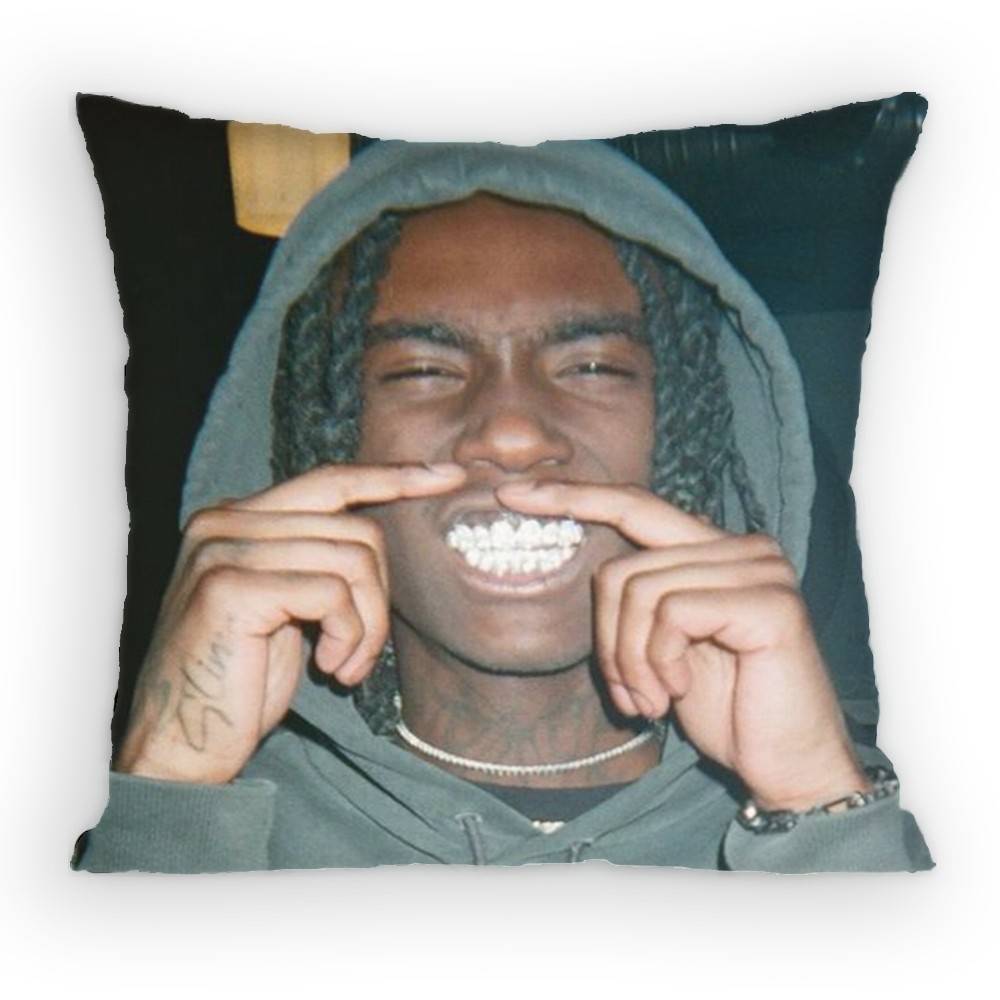 OOsamaSon Rapper Pillow Case Sofa Living Room Bedroom Headboard Backrest Cushion Square Cushion Nap Time