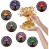 Led Colorful Buddhist Lamp, Buddha Light Appliances Table Candles Lamps Electronic Lights Battery Operated Flickering Warm for Home Decorative Temple