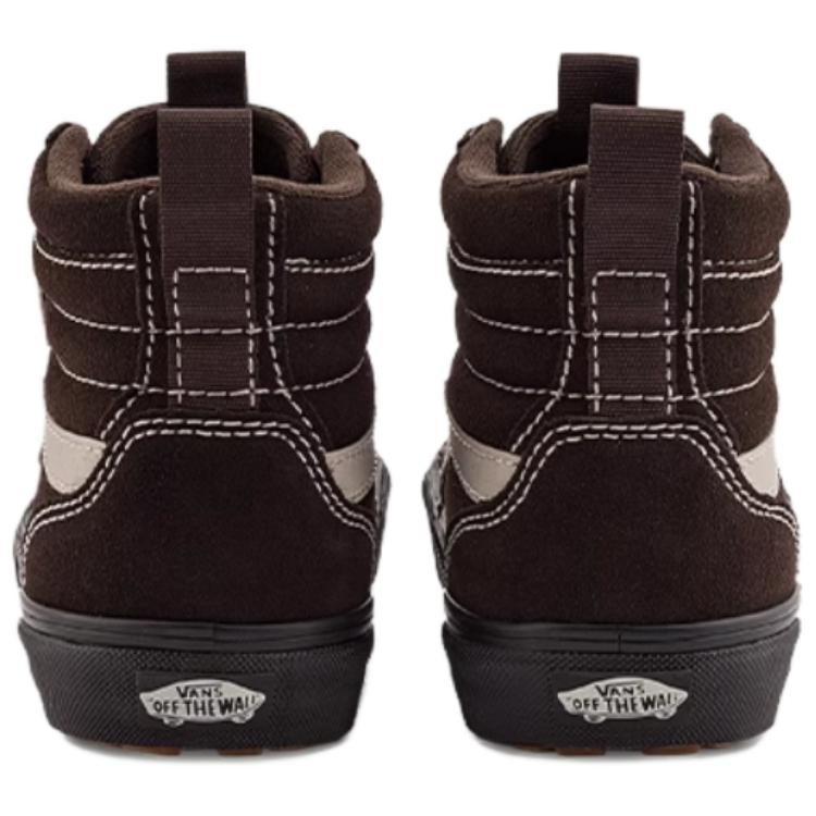 Vans Filmore Hi Guard Comfortable Versatile High-Top Skate Shoes Men Sneakers Dark-Brown VN000CZHCFB