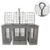 Корзина для столовых приборов с крышкой Д 22,8 X Ш 9 X В 11,7 см