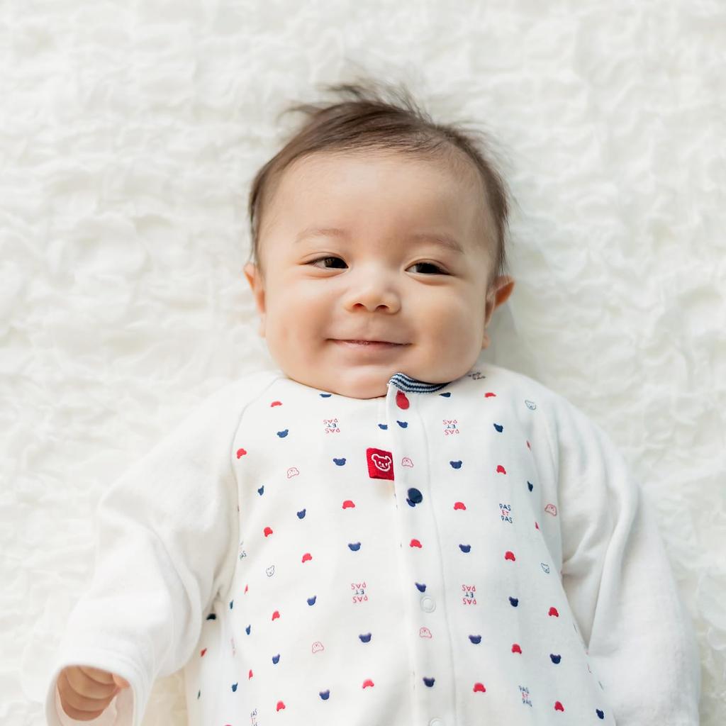 Комбинезон 70 трехцветный, сделанный в Японии [Baby Castle]