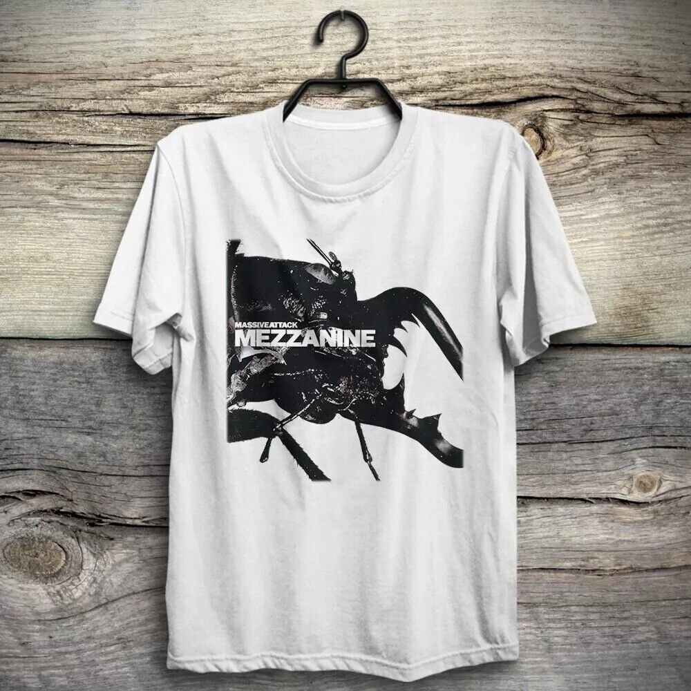 Massive Attack Mezzanine 1998 Футболка Ретро ХОТ ХОТ футболка Унисекс Футболка