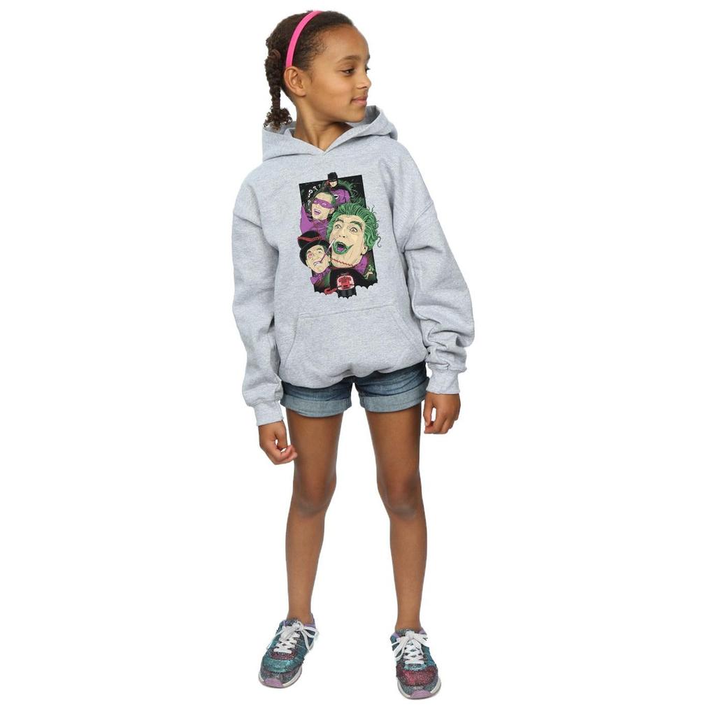 DC Comics Girls Batman TV Series Rogues Gallery Hoodie