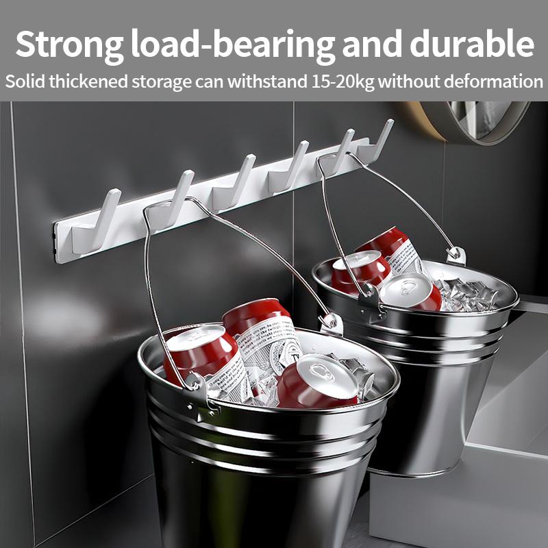 YUNJIEYA Черно-белые Дверные Крючки Крючок Для Одежды Вешалка Полка Органайзер Полка Для Хранения Душевая Стена Вешалка Кухня Аксессуары Для Ванной Комнаты