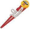 Skater Children's Training Chopsticks, 14cm, Tomica Design, Ages 2-7, Right-Handed, Square Tips for Easy Pickup, ADXT1-A