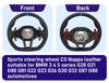 CS Наппа Кожаный Кастомизированный Спортивный Руль Для BMW 3 4 5 Серии G01 G20 G21 G80 G81 G22 G23 G26 G30 G32 G87 G80 Автоаксессуары