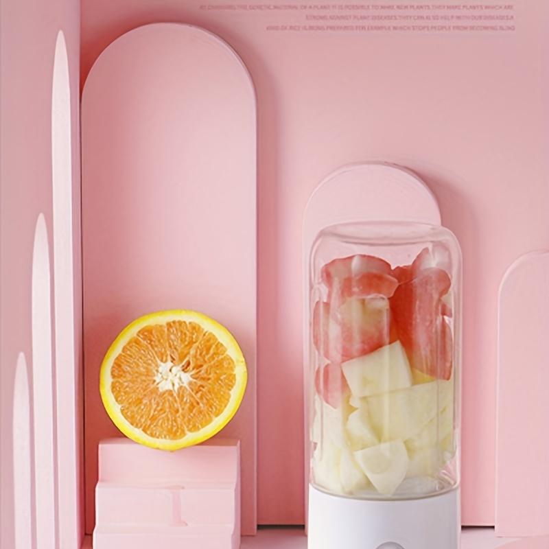 Portable Blender For Shakes And Smoothies, 18 Oz Type-C USB Rechargeable Personal Blender, Mini Juice Blender With 4 Blades For Travel Sports Kitchen