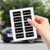 10Pcs Car Steering Wheel Sticker Badge Interior Decoration For Mercedes Benz A B C S Class AMG GLA CLA GLC W176 W221 W204 W205  BW0