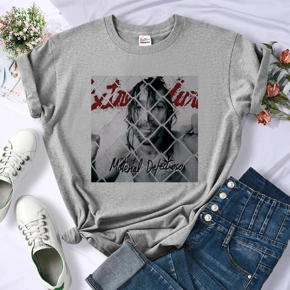 Extremoduro Топ Женская Уличная Одежда Смешная Футболка Женская Смешная Уличная Одежда Одежда Футболка с Коротким Рукавом Женская Одежда Графическая Футболка