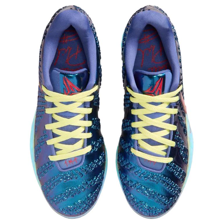 Nike Ja 3 Morant 3 EP Дядя Фил Удобные Мягкие Упругие Баскетбольные Кроссовки Мужские Кроссовки Синие IH1099-400