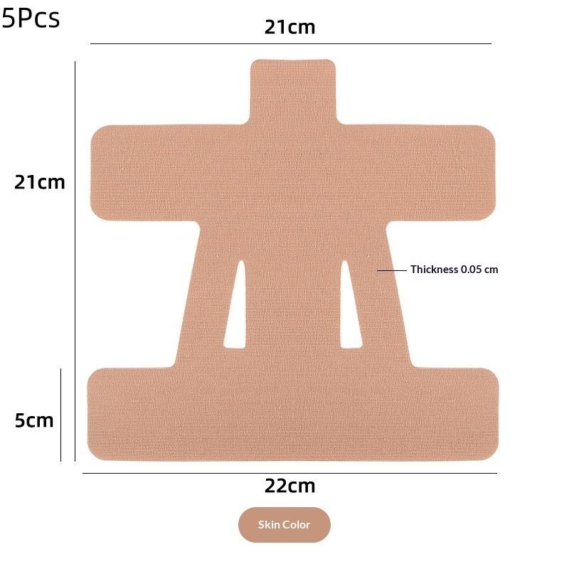 5Pcs Precut Tape Shoulder Pain Relief Breathable Waterproof Adjustable Shoulder Support Elastic Athletic Tap