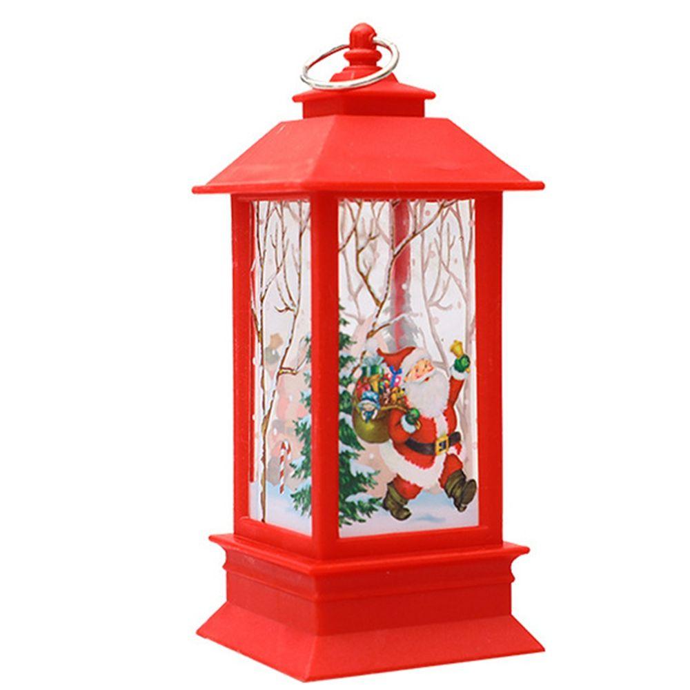 Реквизит Огни Детский Подарок Рождественские Огни Рождественский Фонарь Подвесное Украшение Подсвечник Лампа