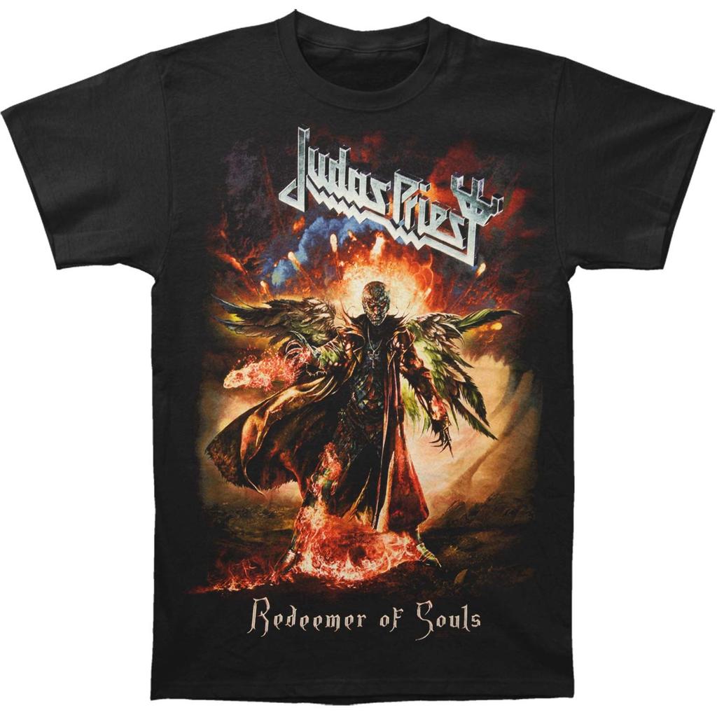 Мужская футболка Judas Priest Полный цвет Redeemer Of Souls Tour (КП - Ш) Футболка Маленькая