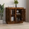 VidaXL Buffet Smoked Oak 80x34x75 Cm Engineered Wood 819889