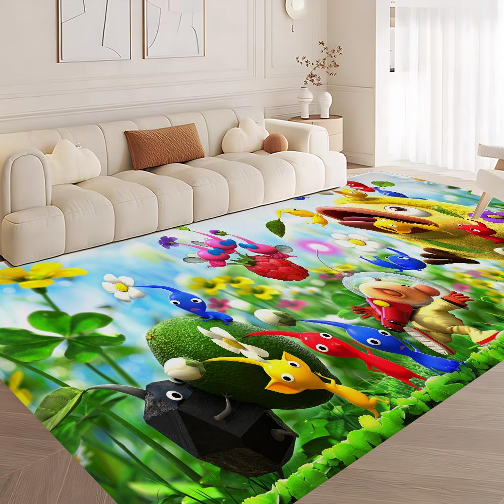 P-Pikmin Игровая комната Кухонный коврик Дешевле Противоскользящий Современная гостиная Балкон Набивной Современный Домашний декор