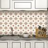 10Pcs Wall Stickers Three-dimensional Ornamental PVC Self-adhesive Kitchen Wall Backsplashes for Living