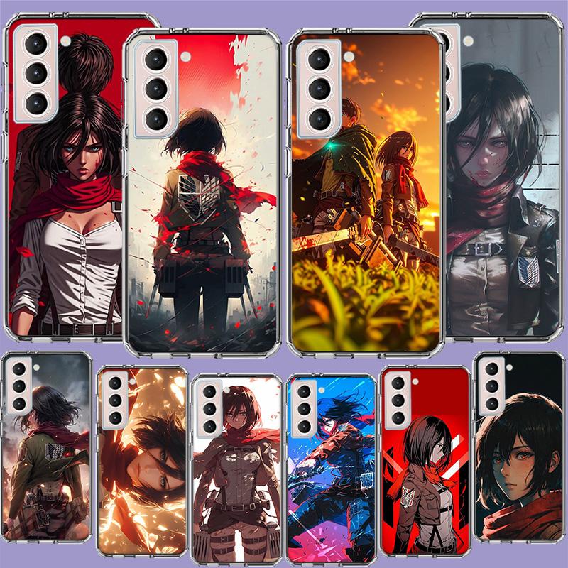 Чехол для телефона MIKASA Для Samsung Galaxy S25 Edge S24 S23 FE S21 S20 S10 Plus S22 S26 Ultra Чехол Прозрачные чехлы ТПУ Capa She