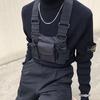 Уличная тактика в стиле хип-хоп для мужчин и женщин, сумка-жилет с несколькими карманами, крутой индивидуальный светоотражающий жилет, нагрудная сумка с карманом