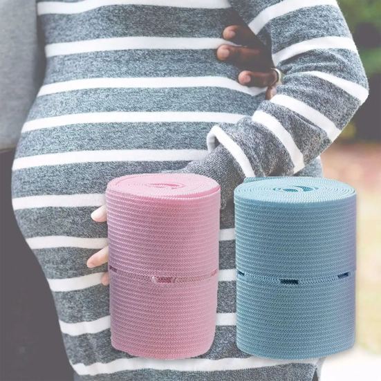 Ремень для мониторинга плода с петлей-кнопкой, эластичный пояс для монитора сердца плода, расширенный, для беременных женщин, для больницы