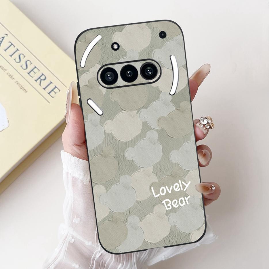 Чехол для Nothing Phone 3A A059 Милый Мультяшный Чехол Ударопрочный Чехол для Телефона Для Nothing Phone 3A Pro A059P Phone3A Мягкий Fundas Coque