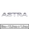 3D ASTRA Logo Emblem Car Body Rear Trunk Badge Decal Sticker Styling Accessories