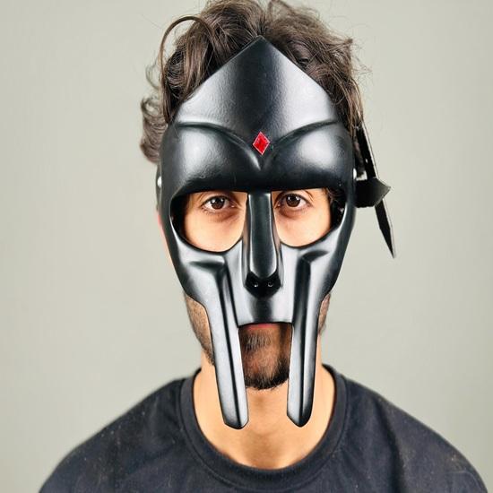Маска MF Doom Рэпер Косплей Аксессуар Маска Трибьют MF Doom Маска Гладиатора Маска для Вечеринки Подарок Рождество, Вечеринка, Хэллоуин, Свадебный Подарок