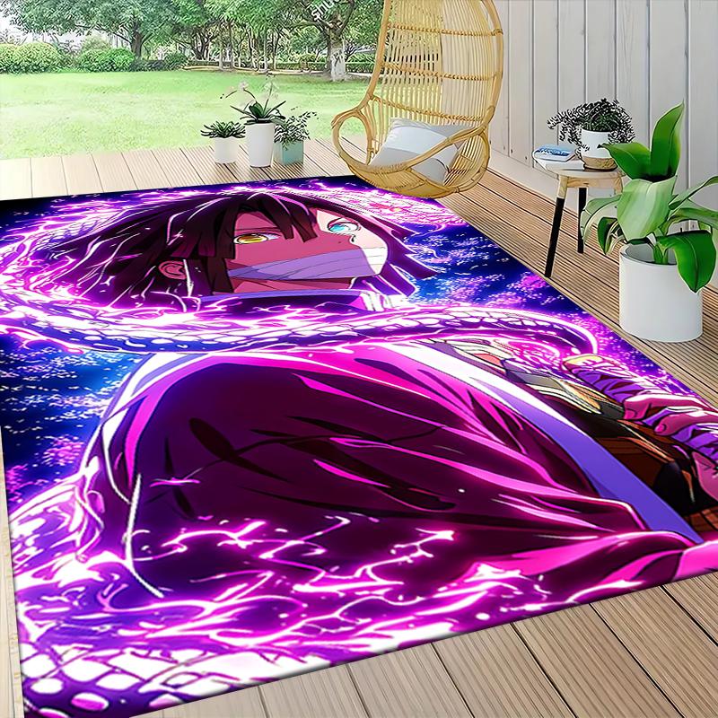 1Pc Moon Warrior Carpet Rug Customizable Soft Washable Antislip Home Living Room Sofa Mats Personalized Rug 0917304