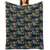Rolie Polie Olie Group Shot Design Throw Blanket Plaid on the sofa Cute Decorative Beds Shaggy Blankets