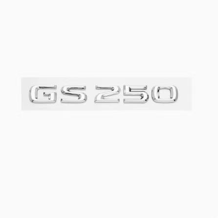 QMV5 Front or Side or Rear Trunk Badge ABS Sticker For Lexus F SPORT GS GS250 GS300 GS350 GS400 GS430 GS450 GS460 badge stickers